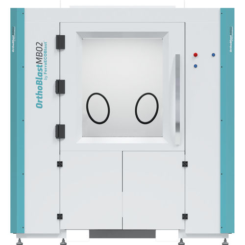 Sabbiatrice manuale - OrthoBlast MB02 - FerroECOBlast - a pressione / con iniettore / con aspirazione incorporata