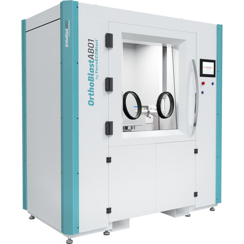 Sabbiatrice automatica - OrthoBlast AB01 - FerroECOBlast - a pressione / con iniettore / con aspirazione incorporata