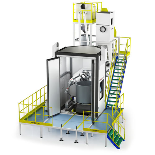 Sabbiatrice robotizzata - RoboBlast - FerroECOBlast - a pressione / con iniettore