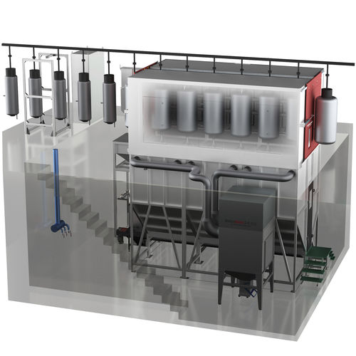Sabbiatrice automatica - BoilerBlast 2/6 Eco - FerroECOBlast - a pressione