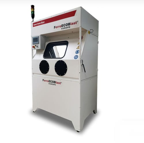 Sabbiatrice criogenica automatica - Sensi Snow - FerroECOBlast - di pulizia