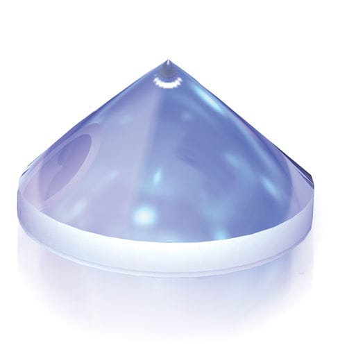 Lente axicon - APX - Altechna - piano-convessa / in silice fusa / UV