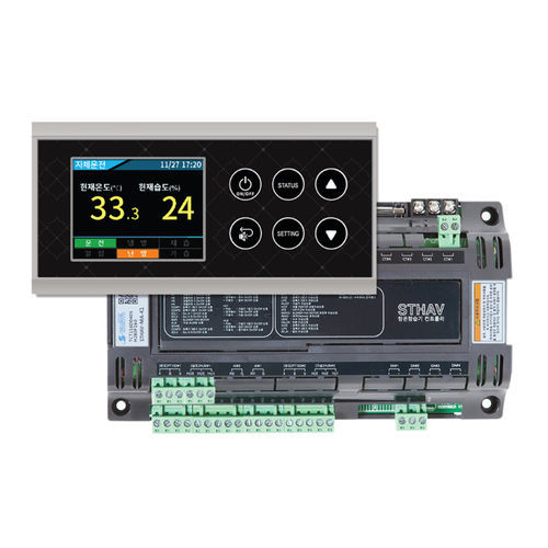 Controllore e limitatore di temperatura con display LCD - STHAV-MA - Seungil Electronics - analogico / programmabile / di riscaldamento