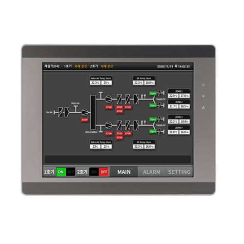 Terminale HMI con touch screen capacitativo - THCL12 - Seungil Electronics - ad incastro / 1024 x 768 / Intel® Celeron®