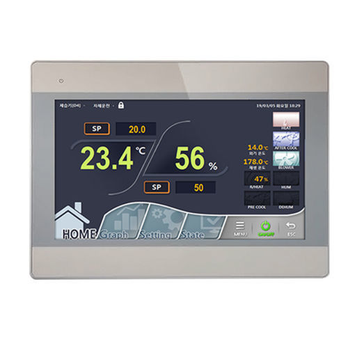 HMI con touch screen capacitativo - AVDP-V7 - Seungil Electronics - ad incastro / 800 x 480 / VIA
