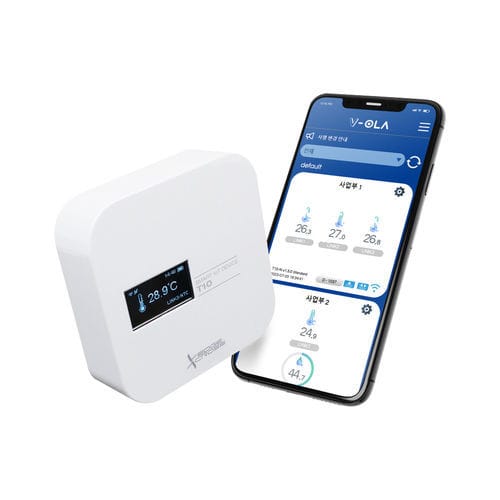 Sistema di monitoraggio di temperatura - T10-R - Seungil Electronics - per apparecchiatura / per sala server / portatile
