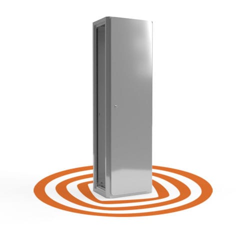 Armadio elettrico da terra - RHL series - häwa GmbH - in acciaio inossidabile / industriale / modulare