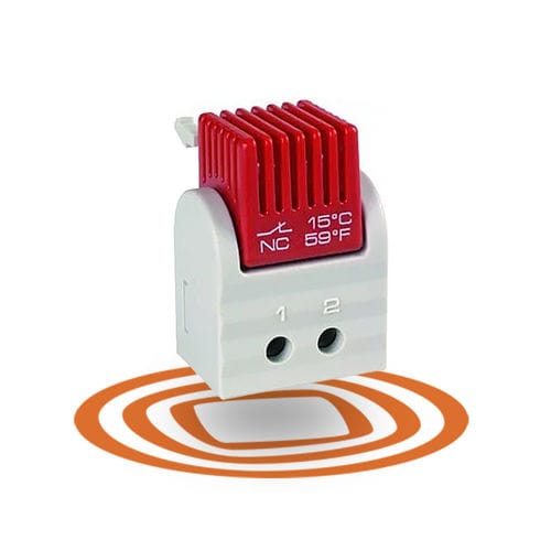 Termostato per armadio elettrico - 3150 series - häwa GmbH - bimetallico / capillare / NO