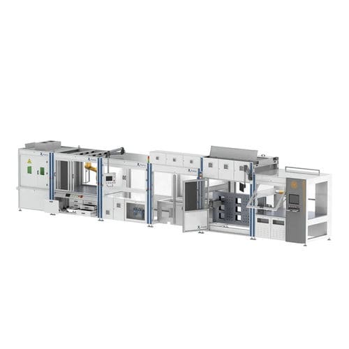 Recinzione per macchina per linea di produzione - X-frame - häwa GmbH - modulare