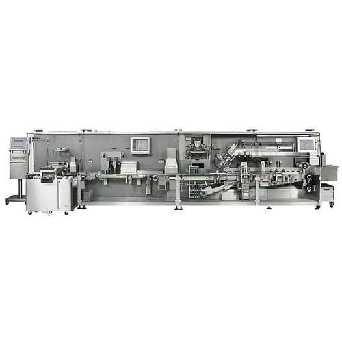 Incartonatrice orizzontale - P series  - Körber Pharma - per il settore medico / per l'industria farmaceutica / servocomandata