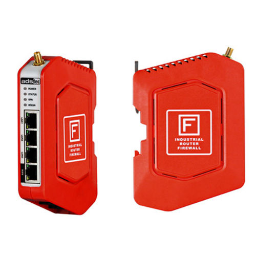 Firewall industriale con funzione VPN - IRF1000 - ads-tec - su guida DIN