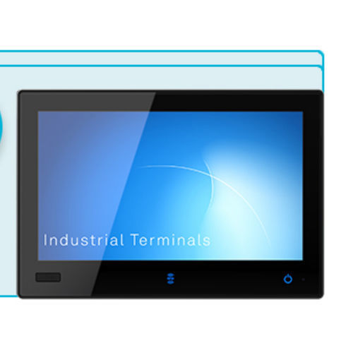 Terminale HMI con touch screen multitouch - MES9000 - ads-tec - a tecnologia capacitiva proiettata / con montaggio VESA / da tavolo