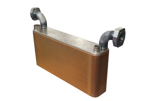 Scambiatore di calore a piastre saldo brasate - BL Series  - Baode heat exchanger co.,ltd - acqua-olio / per circuito idraulico