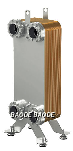 Scambiatore di calore a piastre saldo brasate - BL series - Baode heat exchanger co.,ltd - liquido/liquido