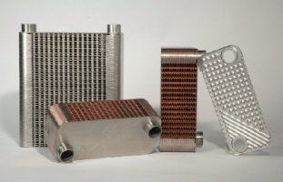 Scambiatore di calore a piastre saldo brasate - Baode heat exchanger co.,ltd - liquido/liquido / in rame