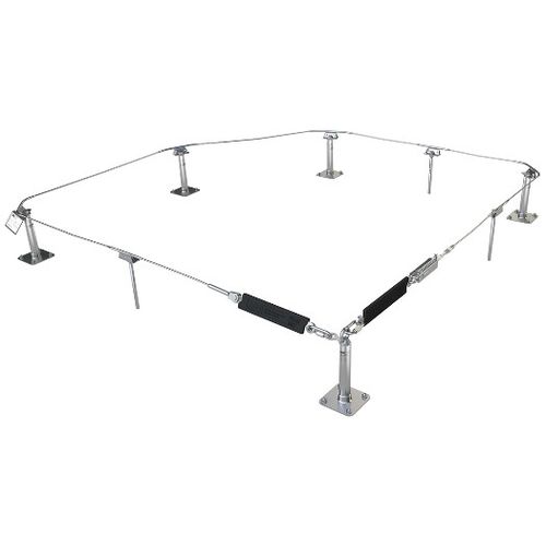 Linea vita orizzontale - ABS-Lock SYS II - SafetyConcept s.a. - anticaduta / per lavoro in altezza / sospesa