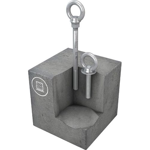Ancoraggio anticaduta in acciaio inossidabile - ABS-Lock III-B - SafetyConcept s.a. - per tetto / per calcestruzzo
