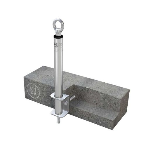 Ancoraggio anticaduta in acciaio inossidabile - ABS-Lock III-SEITL-SR - SafetyConcept s.a. - per tetto / per calcestruzzo