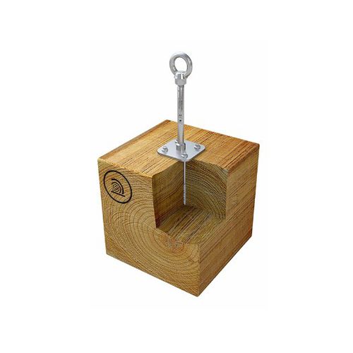 Ancoraggio anticaduta in acciaio inossidabile - ABS-Lock X-H-4 - SafetyConcept s.a. - per legno