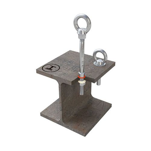 Ancoraggio anticaduta in acciaio inossidabile - ABS-Lock III-ST - SafetyConcept s.a. - per acciaio / per tetto