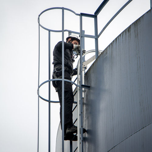 Guida - SafetyRail Vertical - SafetyConcept s.a. - di bloccaggio / di sicurezza / in acciaio