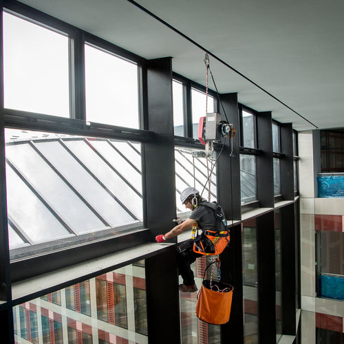 Linea vita orizzontale - SafetyRail Corde - SafetyConcept s.a. - anticaduta / per lavoro in altezza / sospesa