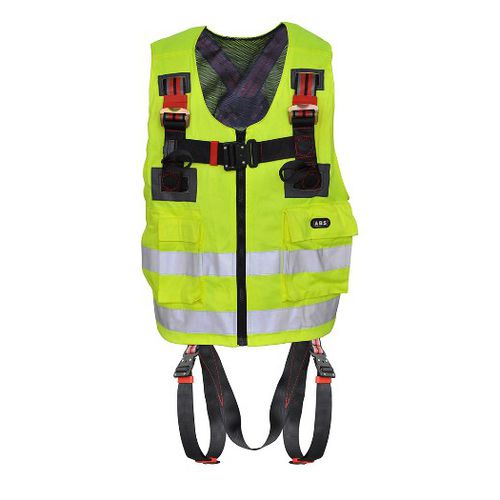 Imbracatura con giubbino - ABS ComfortVest - SafetyConcept s.a. - anticaduta / con punto di ancoraggio dorsale / con punto di ancoraggio sternale