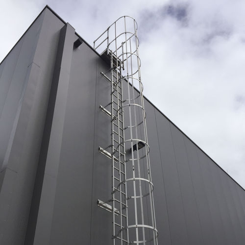 Scala da appoggio in alluminio - SafetyConcept s.a. - in acciaio inossidabile / in acciaio galvanizzato / semplice