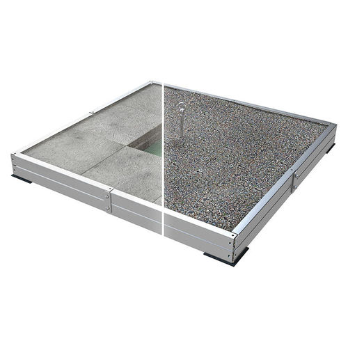 Ancoraggio anticaduta in acciaio inossidabile - ABS Weight OnTop Double - SafetyConcept s.a. - per tetto / per calcestruzzo / con contrappesi