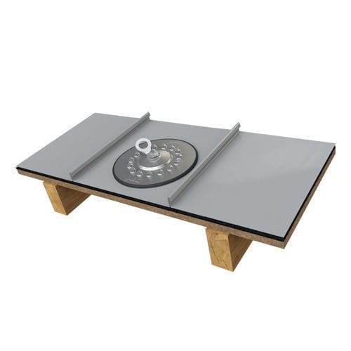 Ancoraggio anticaduta in acciaio inossidabile - ABS-Lock Falz-H - SafetyConcept s.a. - in alluminio / per legno