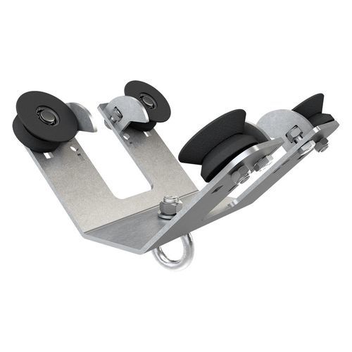 Ancoraggio anticaduta in acciaio inossidabile - ABS-RunBeam - SafetyConcept s.a. - per acciaio