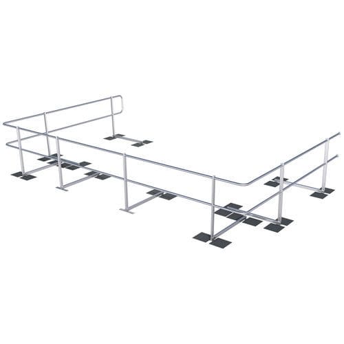 Parapetto a saldare - ABS Guard OnTop Fusion - SafetyConcept s.a. - per coperture piatte