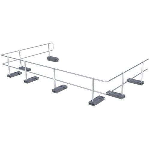 Parapetto zavorrato - ABS Guard OnTop Weight - SafetyConcept s.a. - in alluminio / per coperture piatte