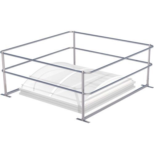 Parapetto per lucernario - ABS Dome OnTop Fusion - SafetyConcept s.a. - a saldare / per coperture piatte