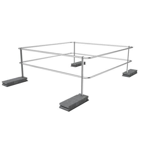 Parapetto zavorrato - ABS Dome OnTop Weight - SafetyConcept s.a. - per lucernario / per coperture piatte