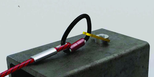 Ancoraggio anticaduta in acciaio inossidabile - ABS-Lock360  - SafetyConcept s.a. - per acciaio / per calcestruzzo