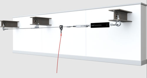 Linea vita orizzontale - ABS - SafetyConcept s.a. - anticaduta / per lavoro in altezza