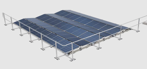 Parapetto in alluminio - ABS-Solar Guard - SafetyConcept s.a.