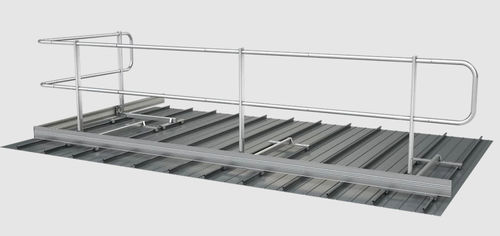 Parapetto autoportante - Falz - SafetyConcept s.a. - in rame / in alluminio / in zinco