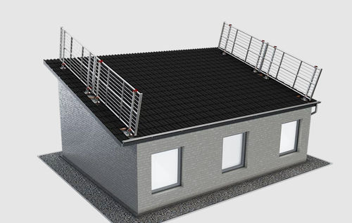Parapetto temporaneo - Pro Boards - SafetyConcept s.a. - in alluminio / in ABS / per cantiere