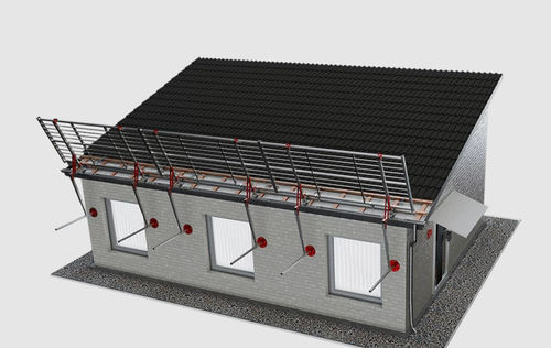 Parapetto temporaneo - Guard Pro - SafetyConcept s.a. - in alluminio / per cantiere