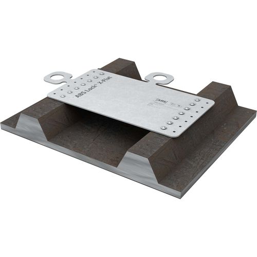 Ancoraggio anticaduta in acciaio inossidabile - ABS-Lock X-FLAT - SafetyConcept s.a. - per acciaio / per tetto