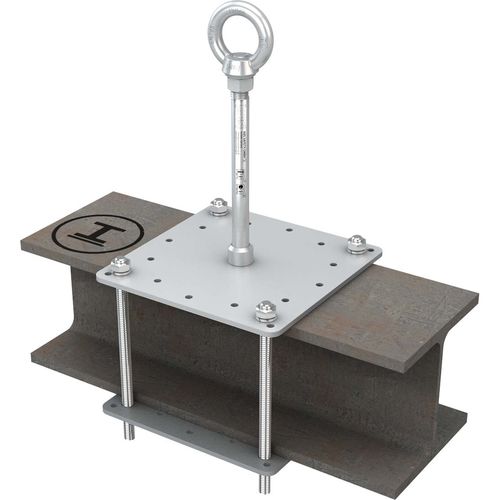 Ancoraggio anticaduta in acciaio inossidabile - ABS-Lock X-Klemm - SafetyConcept s.a. - per acciaio / per tetto