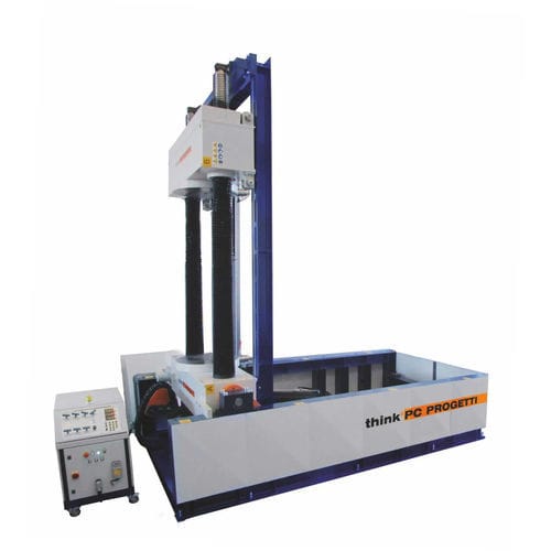 Banco di prova di portata - BOR-2CV/600 - Think PC PROGETTI - controllato da PLC / per valvole / industriale