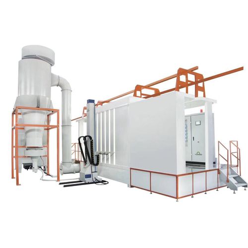 Cabina di verniciatura a filtro - colo-s-B2 - Hangzhou color powder coating equipment ltd - inerziale / compatta / automatica