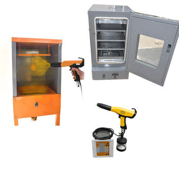 Cabina di verniciatura a polvere mini - KF-191 - Hangzhou color powder coating equipment ltd