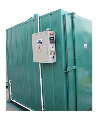 Forno a carrello - Hangzhou color powder coating equipment ltd - di cottura / elettrico / di verniciatura a polvere