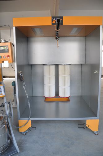 Cabina di verniciatura a polvere per filtri a cartuccia - COLO-S-1517 - Hangzhou color powder coating equipment ltd - manuale