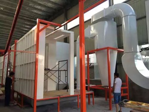 Cabina di verniciatura a polvere inerziale - colo-S-B-02 - Hangzhou color powder coating equipment ltd