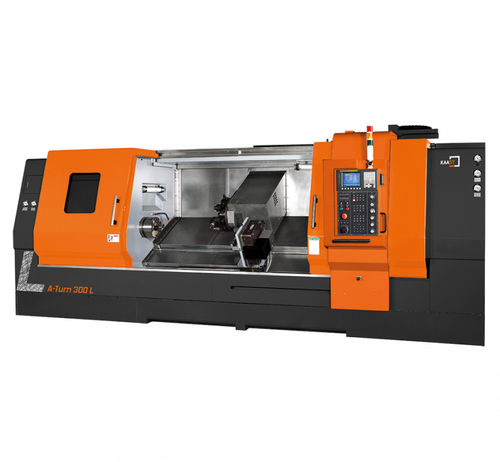 Tornio CNC - A-Turn series  - KAAST Machine Tools Inc. - orizzontale / 2 assi / con bancale inclinato